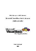 Microsoft Visual Basic for Application